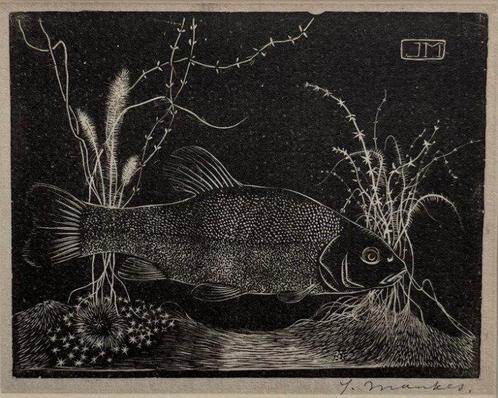 Jan Mankes (1889-1920), after - Originele Ingelijste, Antiek en Kunst, Antiek | Overige Antiek