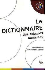 Le dictionnaire des sciences humaines  Dortier, Jean-..., Livres, Dortier, Jean-François, Verzenden