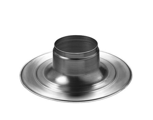 Plakplaat aluminium 130 t.b.v. pijpdakventilatoren Orcon, Doe-het-zelf en Bouw, Ventilatie en Afzuiging, Nieuw, Verzenden