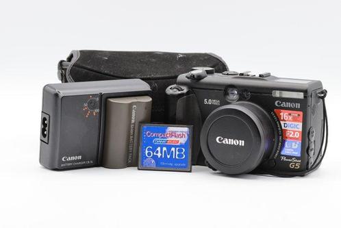 Canon PowerShot G5, Audio, Tv en Foto, Fotocamera's Digitaal