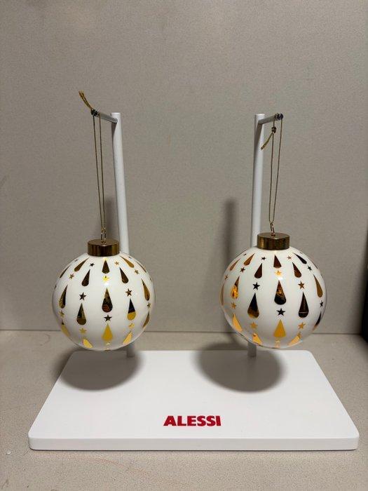 Nika Zupanc - Kerstballen Alessi (2) - Genot - Glas, Antiek en Kunst, Antiek | Meubels | Stoelen en Sofa's