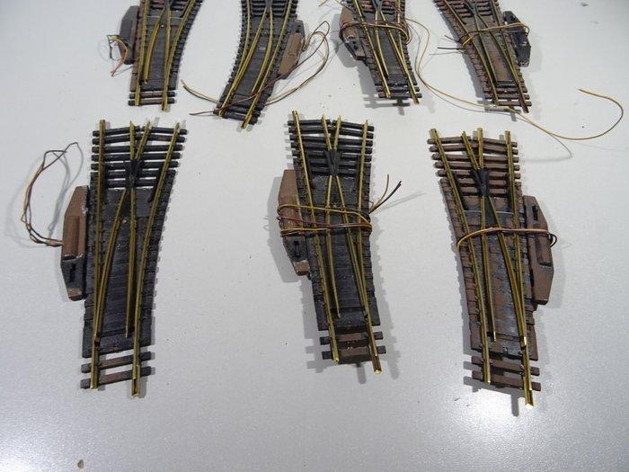 Fleischmann H0 - Treinset (11) - 11 wissels met elektrische, Hobby en Vrije tijd, Modeltreinen | H0