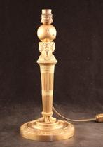 Antieke Empire lampvoet - Lamp - Brons verguld