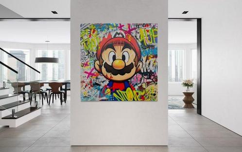 AIIROH (1987) x NOBLE$$ (1990) - Please Find Me Mario [100%, Antiek en Kunst, Kunst | Schilderijen | Modern