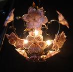 Plafondlamp - Glas, Messing - Murano-stijl, Antiek en Kunst