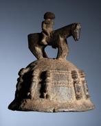 sculptuur - Deksel van een Dogon zalfdoosje - Mali