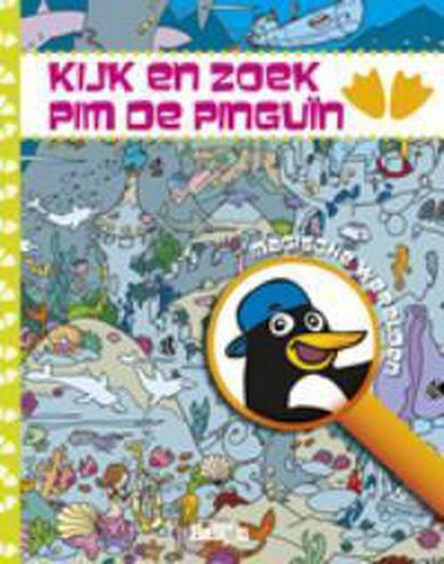 Kijk en zoek Pim de pinguïn in de magische wereld, Boeken, Overige Boeken, Gelezen, Verzenden