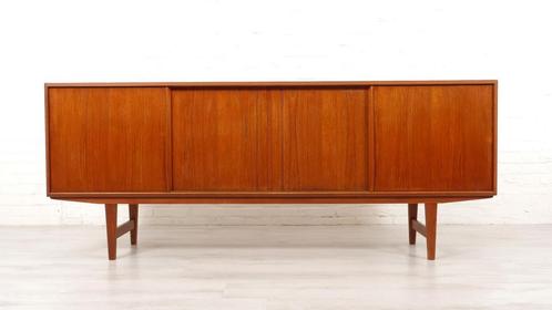 Vintage dressoir | Schuifdeuren | Scandinavisch design | 196, Huis en Inrichting, Kasten | Dressoirs, Ophalen of Verzenden