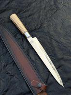 Keukenmes - Japanse stijl. Handgemaakt keukenmes, ASH hout., Antiek en Kunst