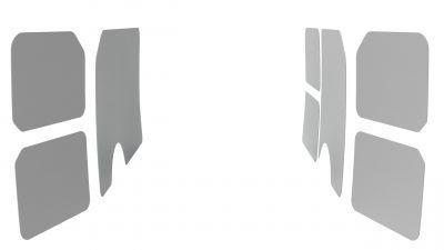 Wandbetimmering en deurpanelen kunststof Ford Transit Courie, Auto-onderdelen, Interieur en Bekleding, Nieuw, Ford, Verzenden