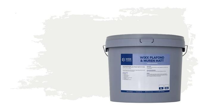 Wixx Plafond &amp; Muren Matt 5L, Doe-het-zelf en Bouw, Verf, Beits en Lak, Nieuw, Verzenden