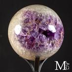 Topkwaliteit Amethist Bol - First Choise Mineral -, Verzamelen, Mineralen en Fossielen