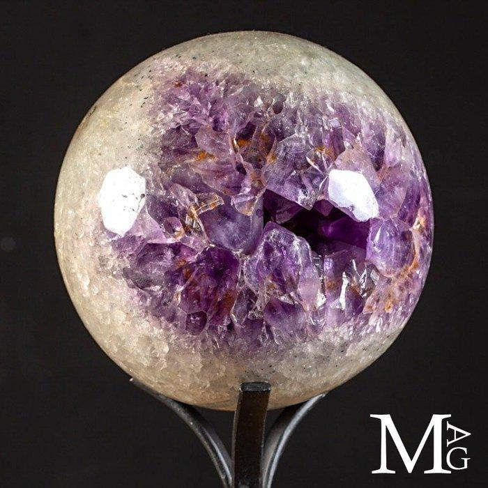 Topkwaliteit Amethist Bol - First Choise Mineral -, Verzamelen, Mineralen en Fossielen