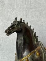Cheval de style Tang, 32 cm / 3,6 kg - Bronze - Chine - XXe