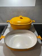 Le Creuset - Enzo Mari - Braadpan (2) -  De moeder - Fonte