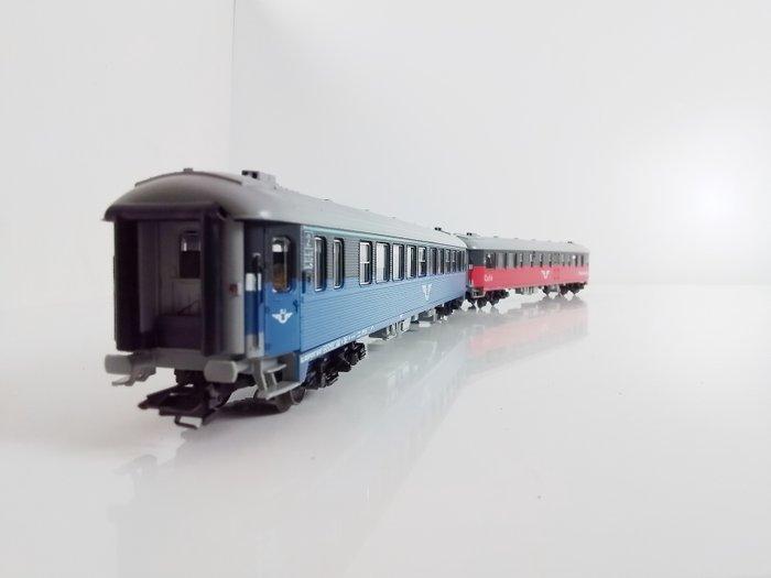 Märklin H0 - 4377/4378 - Modeltrein (2) - 2x, Hobby en Vrije tijd, Modeltreinen | H0