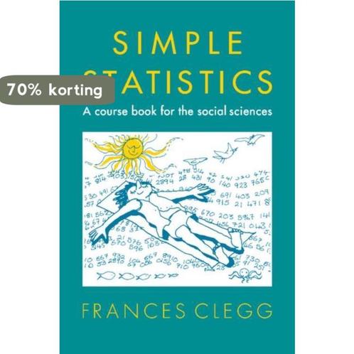 Simple Statistics 9780521288026 Frances Clegg, Boeken, Overige Boeken, Gelezen, Verzenden