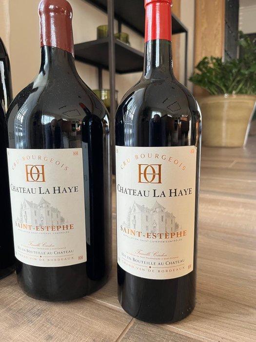 2012 Chateau La Haye - Saint-Estèphe Cru Bourgeois - 1 x 1,5, Collections, Vins