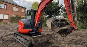 Location mini pelle   2.5 T,    5.5 T,   région Liège beschikbaar voor biedingen