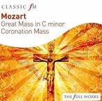 Mozart: Great Mass in C Minor/Coronation Mass CD, CD & DVD, CD | Classique, Verzenden