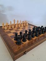 Schaakspel - Groot Jaren 60 Okwa Schaakspel en Backgammon