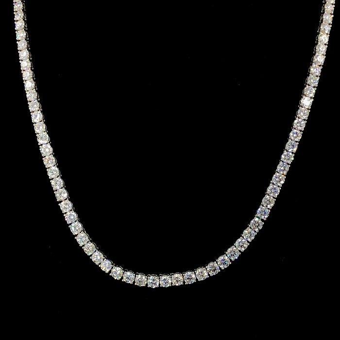 Halsketting Platina - 16.94ct. tw. Diamant (Natuurlijk) -, Handtassen en Accessoires, Kettingen
