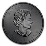 Canada. 5 Dollars 2018 1oz Canadian Silver Maple Leaf Blood
