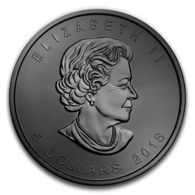 Canada. 5 Dollars 2018 1oz Canadian Silver Maple Leaf Blood, Timbres & Monnaies, Métaux nobles & Lingots