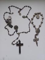 Rozenkrans (2) - zilverkleurig metaal - 1930-1940 - Antieke