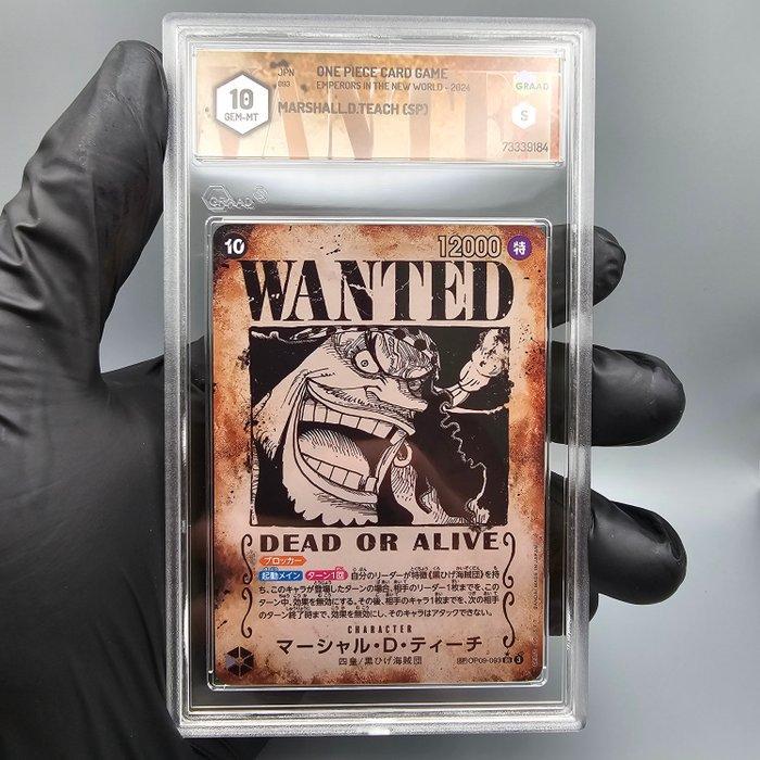 One Piece Graded card - Marshall.D.Teach -> Wanted! SP, Hobby & Loisirs créatifs, Jeux de cartes à collectionner | Autre