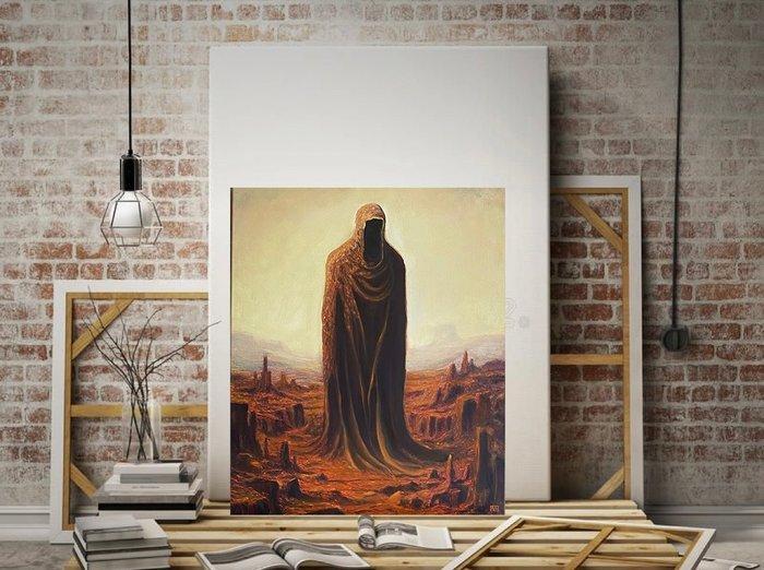 Alex Mro - Prophet of Silence, Antiek en Kunst, Kunst | Schilderijen | Modern