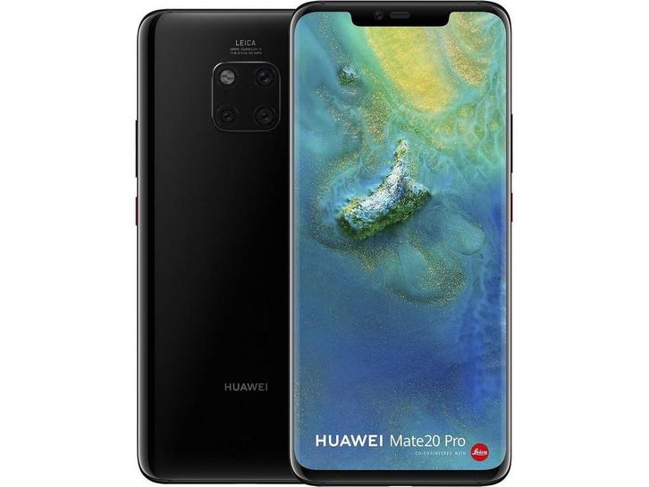 Huawei Mate 20 Pro - 128GB - Leica Triple Camera - Zwart, Telecommunicatie, Mobiele telefoons | Overige merken, Zo goed als nieuw