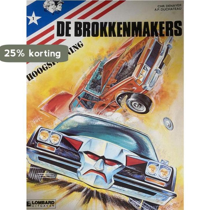 De brokkenmakers Al Russel en Brock 1: Hoogspanning / De, Boeken, Stripverhalen, Gelezen, Verzenden
