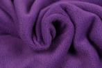 10 meter fleece stof - paars - Anti Pilling Fleece, Verzenden, 120 cm of meer, Paars, Polyester