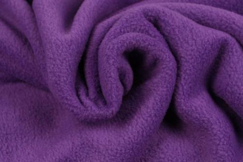 10 meter fleece stof - paars - Anti Pilling Fleece, Hobby en Vrije tijd, Stoffen en Lappen, 120 cm of meer, 200 cm of meer, Paars