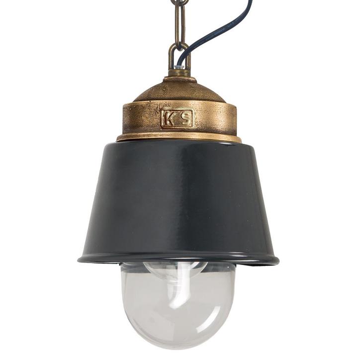 hanglampen Kostas brass brons/antraciet Binnenverlichting, Huis en Inrichting, Lampen | Hanglampen, 75 cm of meer, Nieuw, Metaal