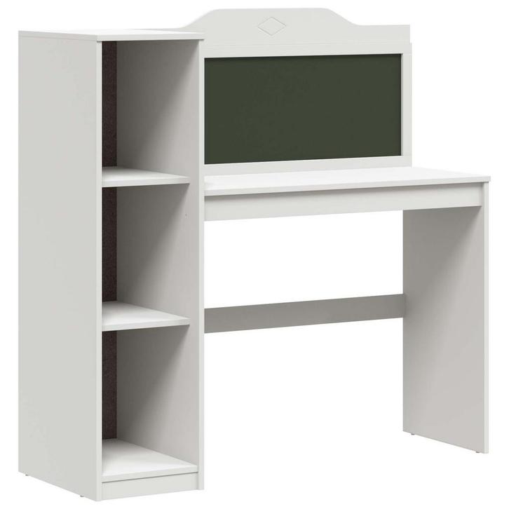 vidaXL Bureau met open opbergruimte en schoolbord met plank, Maison & Meubles, Bureaux, Envoi