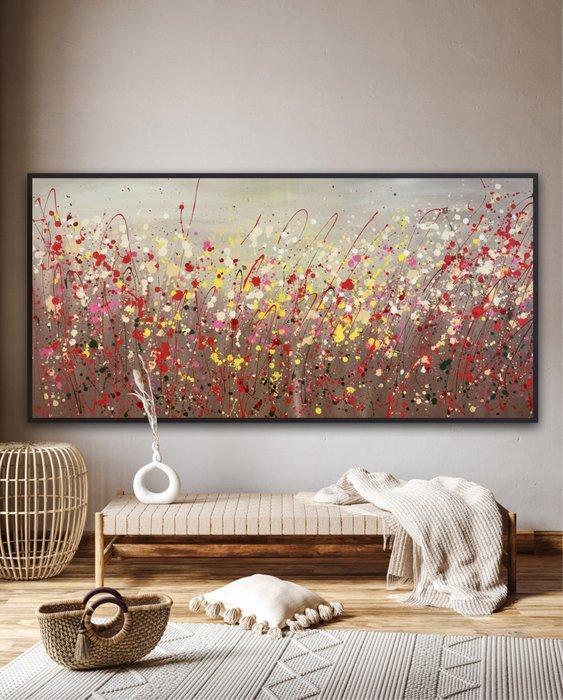 Helena Romano - Sogno tra i Petali, Antiek en Kunst, Kunst | Schilderijen | Modern