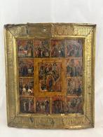 Icoon - Opstanding en 12 feesten - Hout