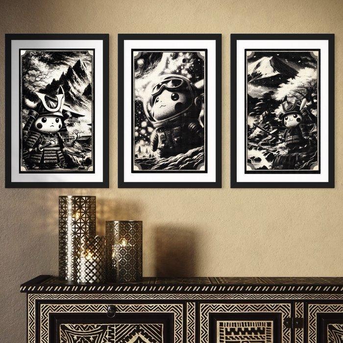 Æ (XX-XXI) - (Set of 3) - Pikachu Collection - Collectible!, Games en Spelcomputers, Spelcomputers | Overige Accessoires