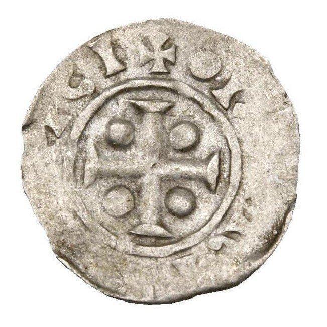 . Nederland - Utrecht Denier Bernoldus bisschop van Utrecht, Postzegels en Munten, Munten | Nederland