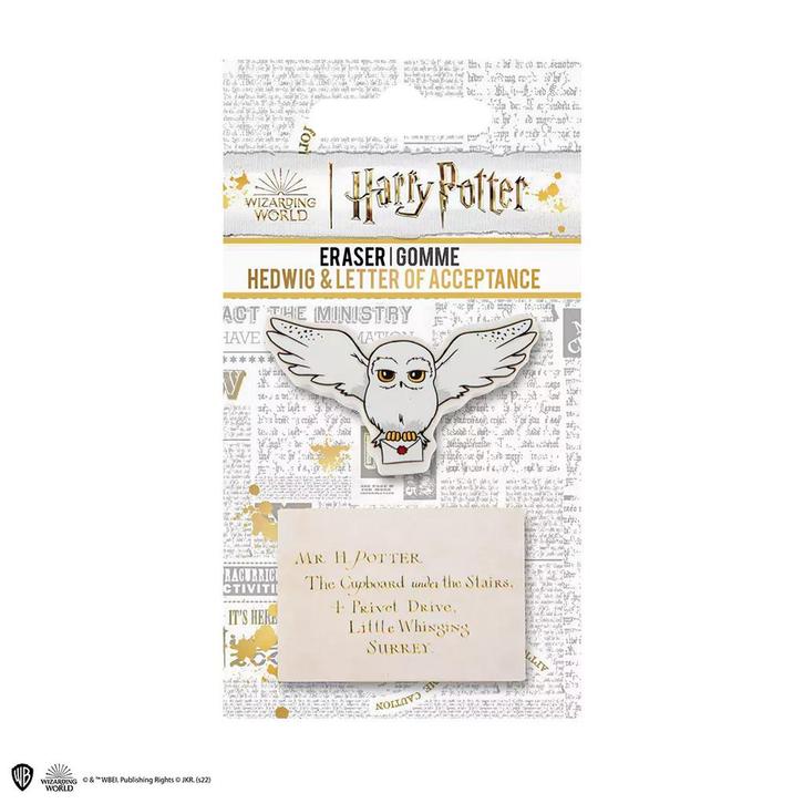 Harry Potter Hedwig & Brief Set van 2 Gommen, Verzamelen, Harry Potter, Ophalen of Verzenden