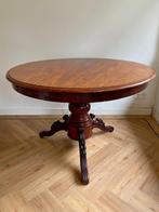 Eettafel - Mahonie - Antieke Ronde Tafel