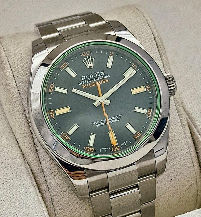 Rolex - Milgauss - 116400GV - Heren - 2010-2020, Handtassen en Accessoires, Horloges | Heren