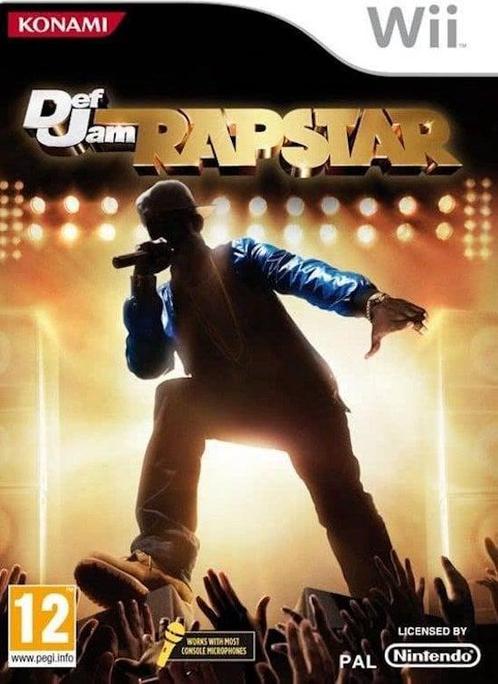 Def Jam Rapstar (Wii Games) (Nintendo Wii), Games en Spelcomputers, Games | Nintendo Wii, Zo goed als nieuw, Ophalen of Verzenden