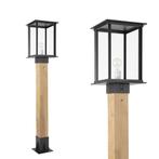 Tuinverlichting Modern Buitenlamp Capital XXL WOOD Sokkel bu, Verzenden