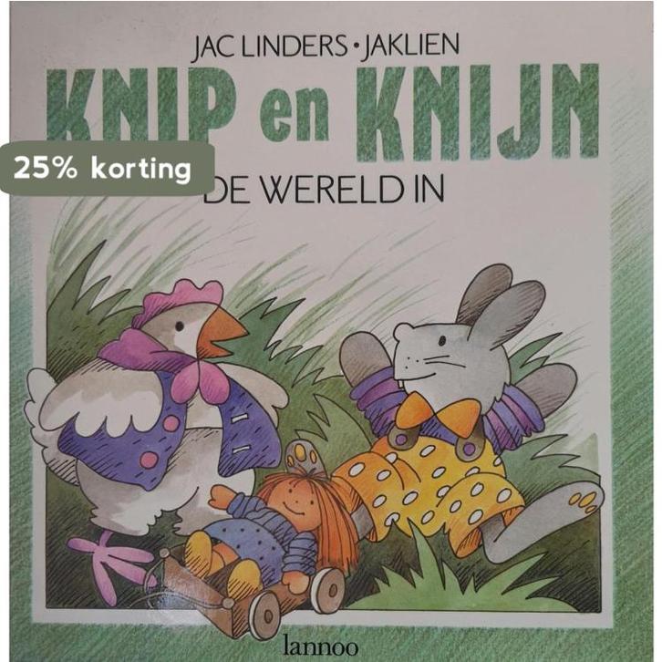 Knip en knijn de wereld in 9789020917086 Linders, Boeken, Kinderboeken | Jeugd | 13 jaar en ouder, Gelezen, Verzenden
