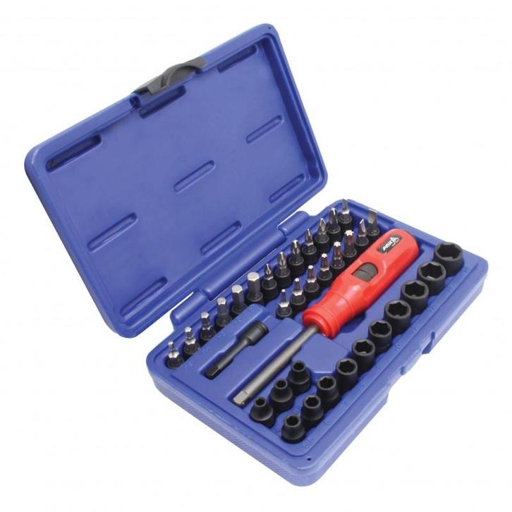 ASTA Slagschroevendraaier met slagbits en slagdoppen, Doe-het-zelf en Bouw, Gereedschap | Handgereedschap, Nieuw, Ophalen of Verzenden