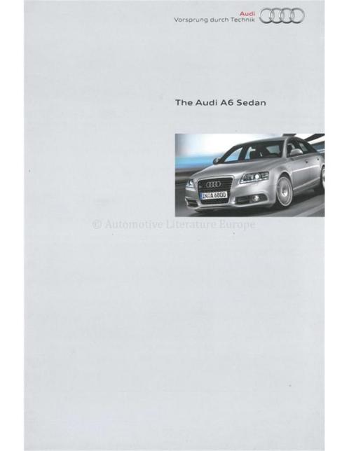 2011 AUDI A6 BROCHURE ENGELS (AU), Livres, Autos | Brochures & Magazines, Enlèvement ou Envoi