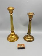 Set Empire stijl kandelaren - Kandelaar (2) - Messing, Antiek en Kunst